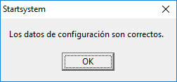 Configuración de la conexión